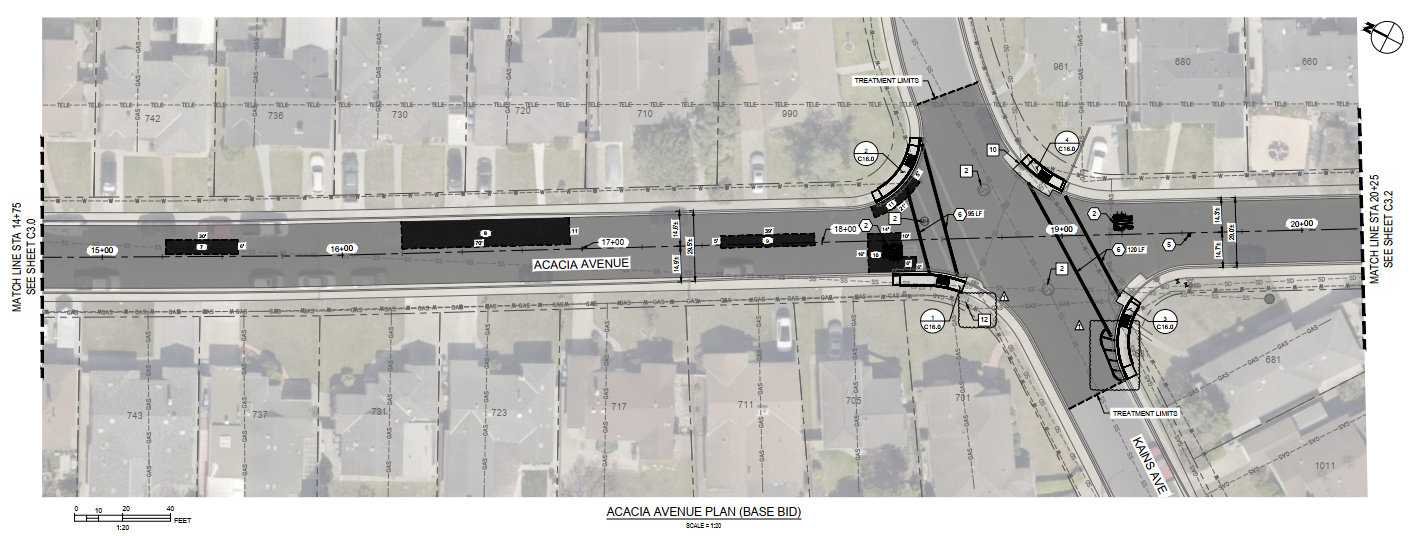 Civil Drafting Services - Blueprint of a civil engineering project, showcasing road and bridge designs.